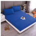 PROTECTOR IMPERMEABLE DE 3 PIEZAS PARA CAMA 60 O 54 (QUEEN o MATRIMONIAL)COLOR AZUL AZUL